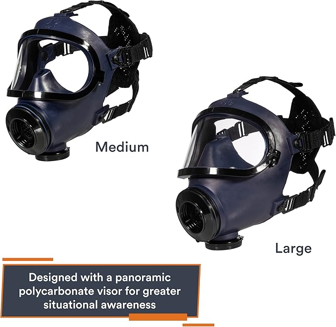 MIRA SAFETY M Kids Mask Respirator Full Face-CBRN