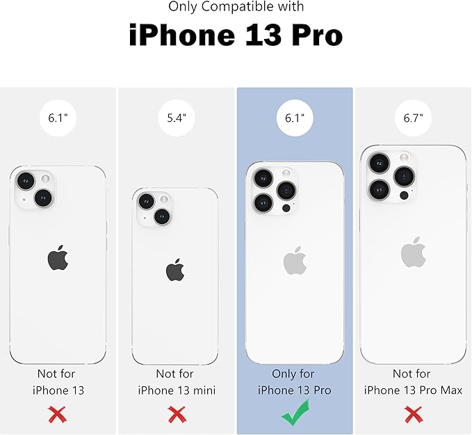 ZTOFERA for iPhone 13 Pro Magnetic Case Compatible with Magsafe,Aesthetic Floral Pattern Design Cute for Girl Women,Anti-Drop Protective Hard Phone Cover for iPhone 13 Pro-Pink Rose