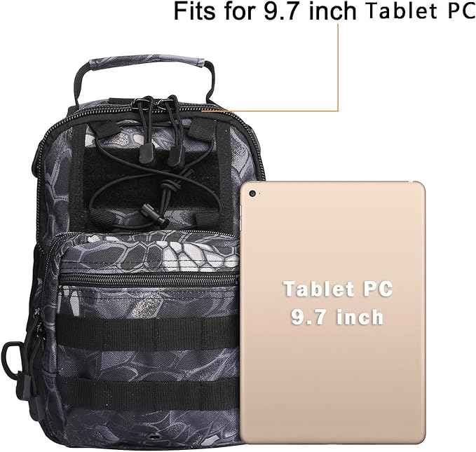 G4Free Outdoor Tactical Bag Backpack, Military Sport Bag Pack Sling Shoulder Backpack Tactical Bag for Every Day Carry