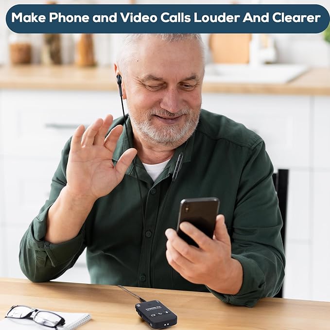 Pro TV Headphones Wireless for Seniors - Wireless Headphones for TV Watching & Phone Calls with 100ft Range, Loud Volume & Digital/Analog Transmitter | 60-Day Trial