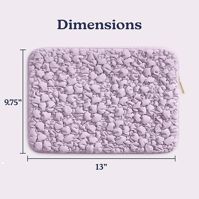 Vandel Puffy Laptop Sleeve Case, 13-14 inch Laptop Sleeve Bag Case 13.3 Inch, Compatible with Mac Air 13, MacBook Pro 13 in, MacBook 14 in, iPad Pro 12.9, HP Dell ASUS