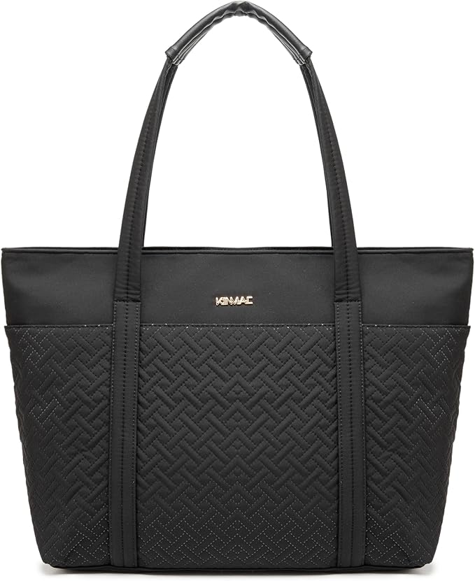 Kinmac Women's Laptop Tote Bag Top Handle Handbag Work Bag for Laptop Computer Up to 15.6 inch