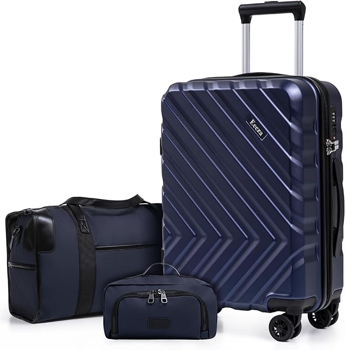 Luggage Sets 3 Piece,Suitcases with Wheels,Carry On Luggage Set 22x14x9 Airline Approved,Hardshell Luggage Sets With TSA Lock,20 Inch Carry On Suitcase