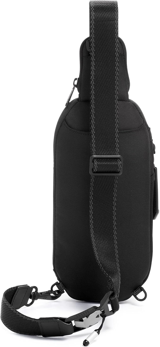 TUMI - Alpha Bravo Esports Pro Sling Bag - Gaming Bag for Handheld Gaming Devices - 12.0" X 5.8" X 2.5" - Black