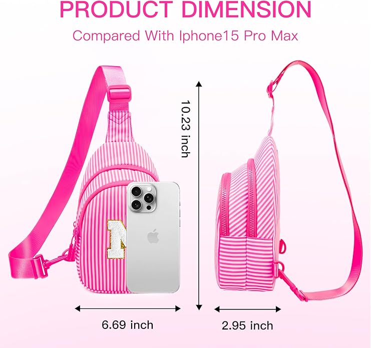 Gifts for 8 9 10 11 12 Year Old Girls Sling Bag Crossbody Bags Fanny Pack for Teen Girls Personalized Gifts for Women