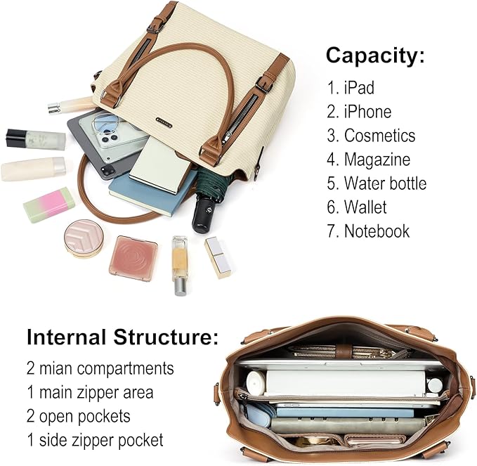 CLUCI Purses for Women Vegan Leather Handbags Tote Purse Shoulder Bag Large Ladies Hobo Bags