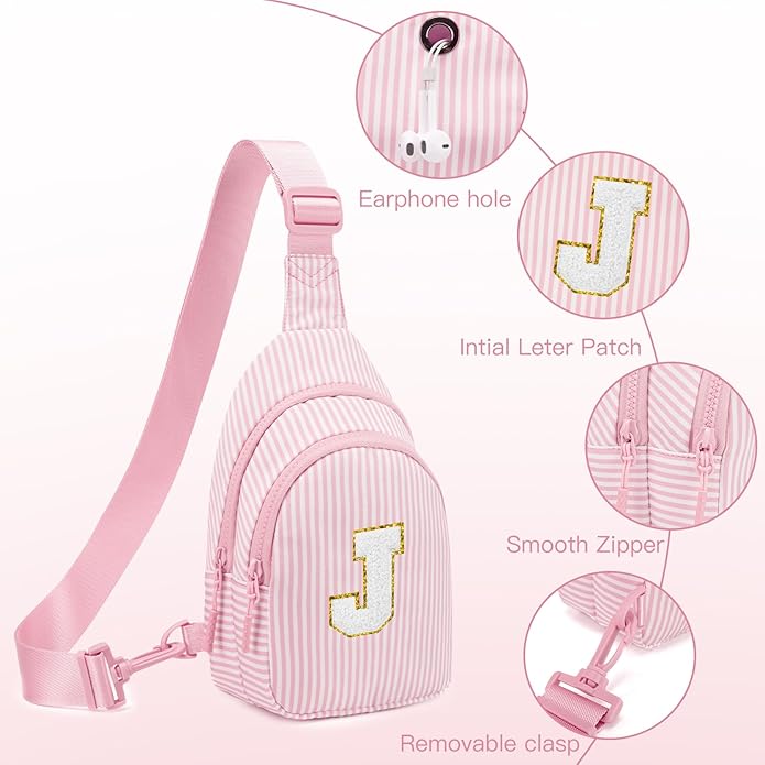 Gifts for 8 9 10 11 12 Year Old Girls Sling Bag Crossbody Bags Fanny Pack for Teen Girls Personalized Gifts for Women