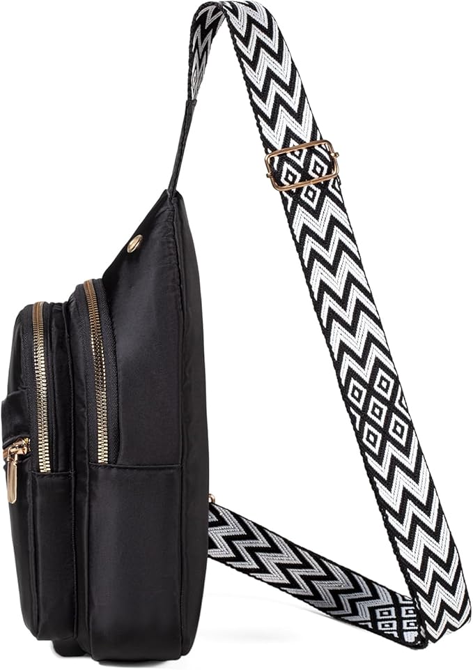 EVANCARY Small Sling Bag for Women Men, Sling Backpack Chest Daypack Crossbody Bag for Travel Outdoor Hiking