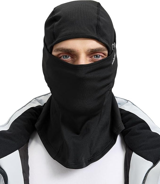 Lightweight Fleece-Lined Balaclava Ski Mask for Men & Women – Windproof, Snow-Proof & UPF 50+ Thermal Face Cover with Reflective Logo, Cold Weather Gear for Skiing, Snowboarding, Cycling & Motorcycle