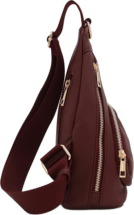 FashionPuzzle Compact Triangle Sling Bag