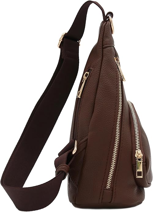 FashionPuzzle Compact Triangle Sling Bag