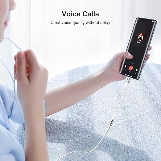 MOSWAG USB Type C to 3.5mm Headphone Jack Adapter, Audio Adapter USB C to Aux Dongle Cable Cord for Samsung Galaxy S23 S22 S21 S20 Ultra S20+ Note 20 10 S10 S9 Plus,Pixel 7 6 5 4 and More