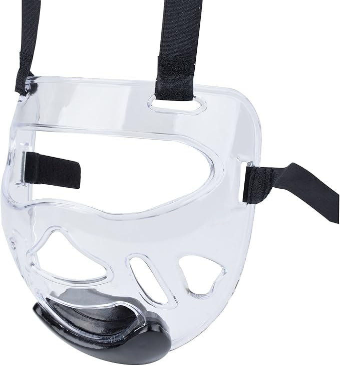 Clear Face Guard, Safety Face Shield Portable, Boxing Faceshield KarateDetachable Taekwondo Protection Face Cover Sparring