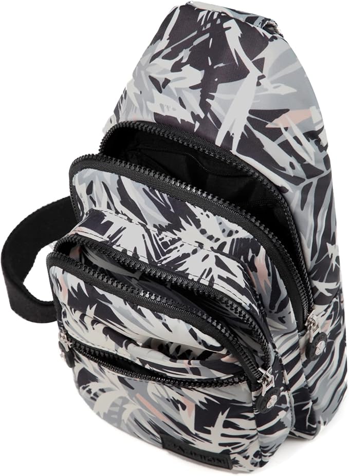 EVANCARY Small Sling Bag for Women Men, Sling Backpack Chest Daypack Crossbody Bag for Travel Outdoor Hiking