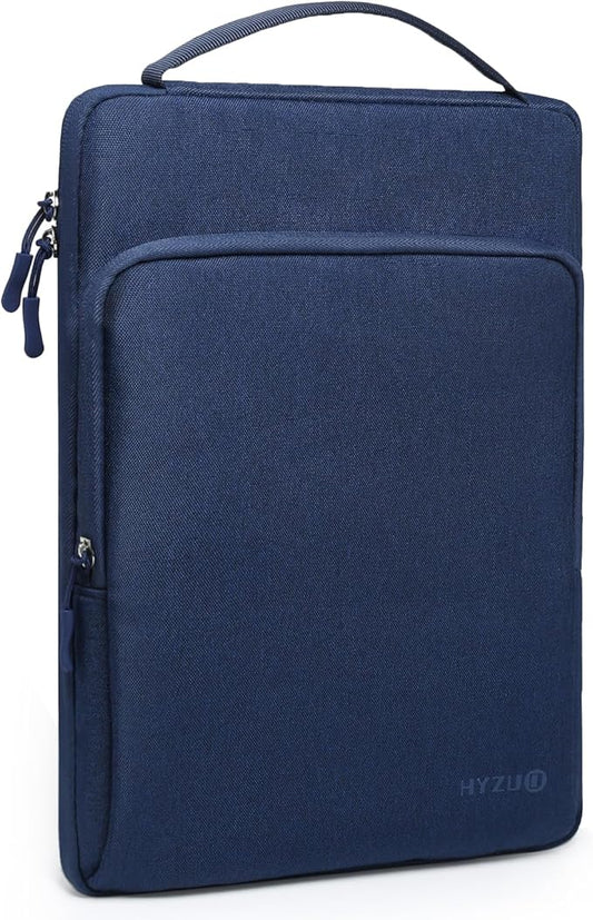 HYZUO 13.3-14 Inch Laptop Bag Sleeve for MacBook Pro 14 M4 M3 M2 M1, MacBook Air/Pro 13.3, 13.8"/13.5" Surface Laptop/Book, Notebook Case for 13" Dell Lenovo ThinkPad HP Asus Acer, Navy Blue