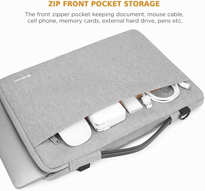 NIDOO Laptop Sleeve 17.3 inch Computer Carrying Case Handle for 17.3" Lenovo Legion 5 / 5i / IdeaPad L340 / 17.3" HP ENVY Laptop 17t-cw000 / Gaming Pavilion 17 / Acer Chromebook 317 / Asus ZenBook
