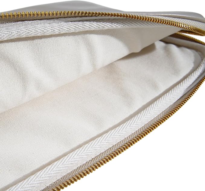 PU Leather Padded Laptop Sleeve Bag 13Inch Compatible with 2024 MacBook Air 13.6 A3113 M3 A2681,New MacBook Pro 13 M2 A2686 with Charger Pouch Color Sand