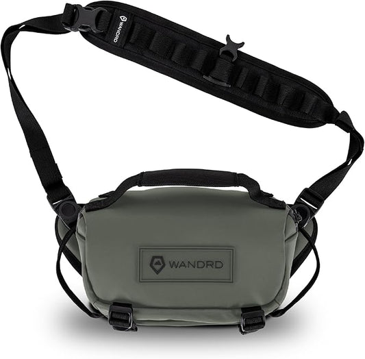 WANDRD ROGUE V1 3L Sling: Compact Camera Sling and Crossbody Bag with Fast Access, 3-Way Carry– Lightweight Everyday Bag Great for Travel, Photography, and Daily Use (Wasatch Green)