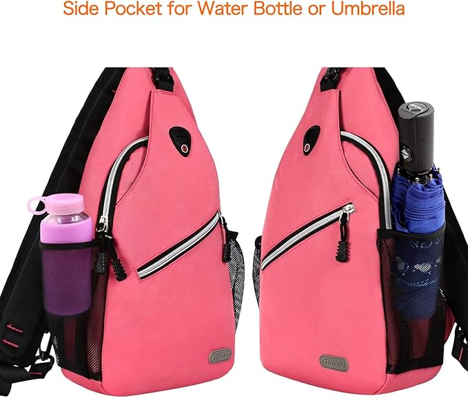 MOSISO Sling Backpack, Multipurpose Crossbody Shoulder Bag Travel Hiking Daypack