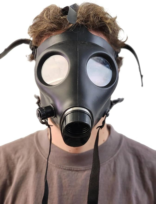 Israeli Gas Mask Respirator Shield - Halloween - Nuclear - Paintball - Survival and Tactical