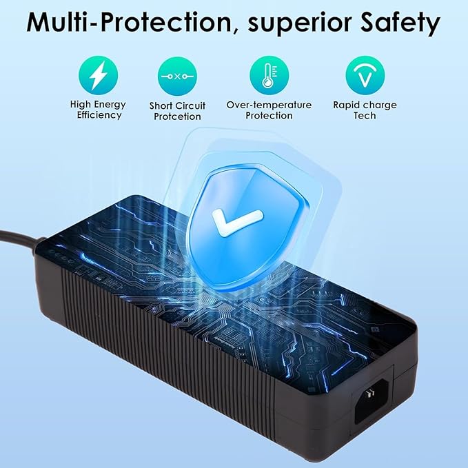 Power Supply Adapter 4-Pin 48V 37500mA Compatible with Swann NVR16-8580 16 Ch 4k Network Video Recorder Ultra HD CCTV Security System NVR16-8580RN NVR-168580 FJ-SW2028A48003750,FJ-SW2028A48003850