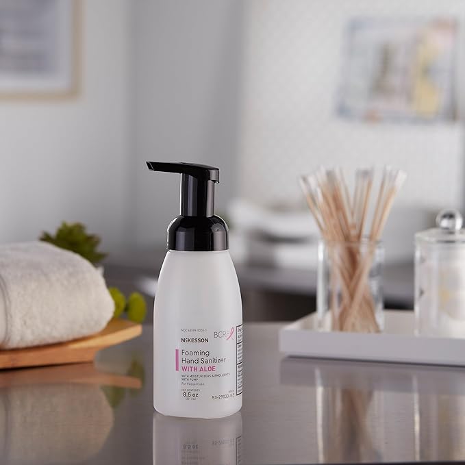 McKesson Foaming Hand Sanitizer with Aloe, 8 1/2 oz Pump Bottle, 1 Count, 1 Pack