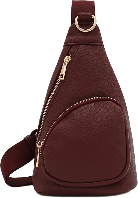 FashionPuzzle Compact Triangle Sling Bag