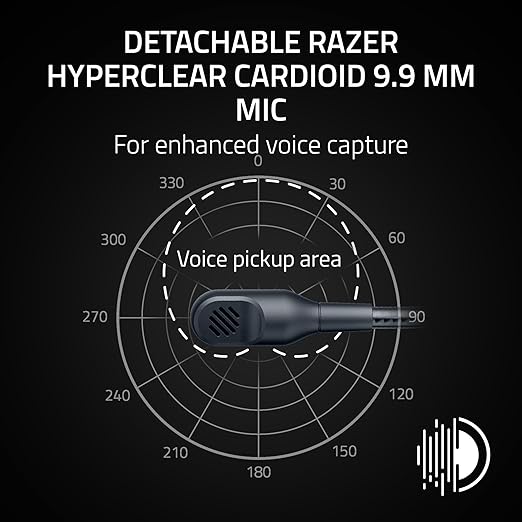 Razer BlackShark V3 X HyperSpeed Wireless Gaming Headset for Xbox: 50mm Drivers - Cardioid Mic - 2.4 GHz, Bluetooth, USB - Works with PC, Mac, PS5, Nintendo Switch - Long Battery Life - Black