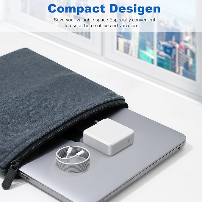 118W USB C Fast Charger Power Adapter Compatible with MacBook Pro/MacBook Air 16 15 14 13 Inch, M1 M2 M3 M4