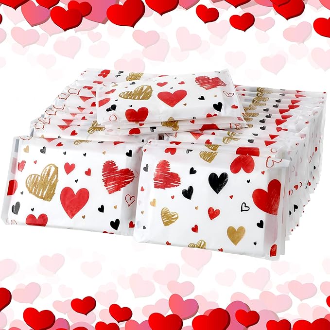 Eaasty 100 Packs Pocket Pack Travel Size Facial Tissues 3 Ply Paper Mini Wedding Tissues for Guests Travel Valentine Wedding Party Favors