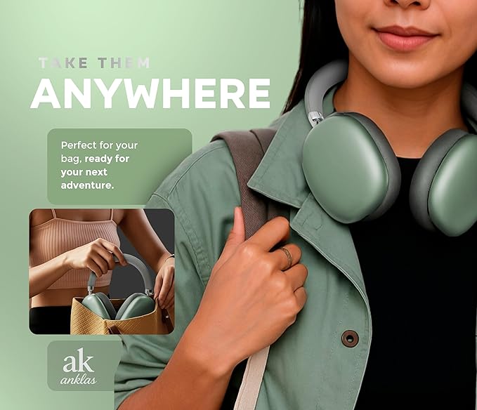 P959 Wireless Gaming Earbuds – Bluetooth 5.3 Stereo Headphones with Mic, Touch Controls, Long Battery, IPX6 Waterproof, Ergonomic for Music, Sports & Travel (Green)