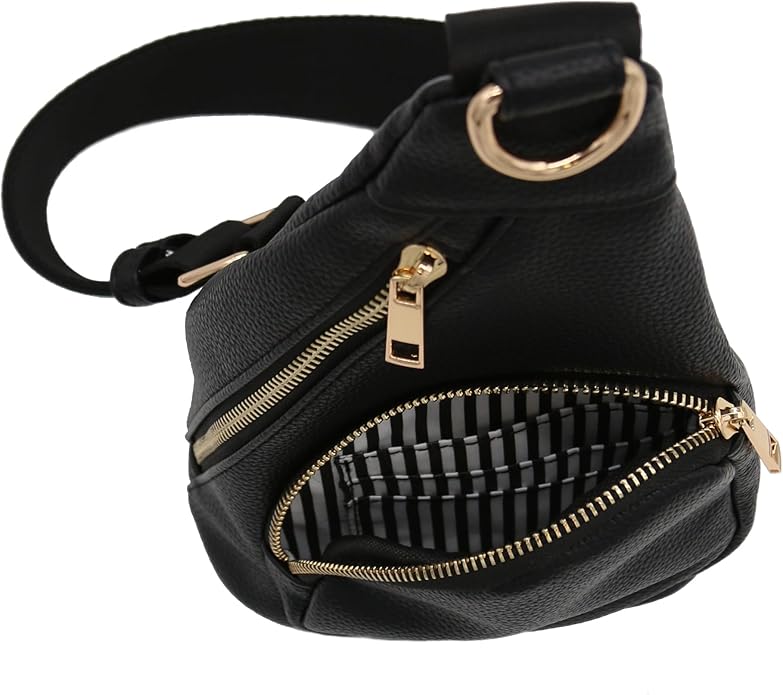 FashionPuzzle Compact Triangle Sling Bag