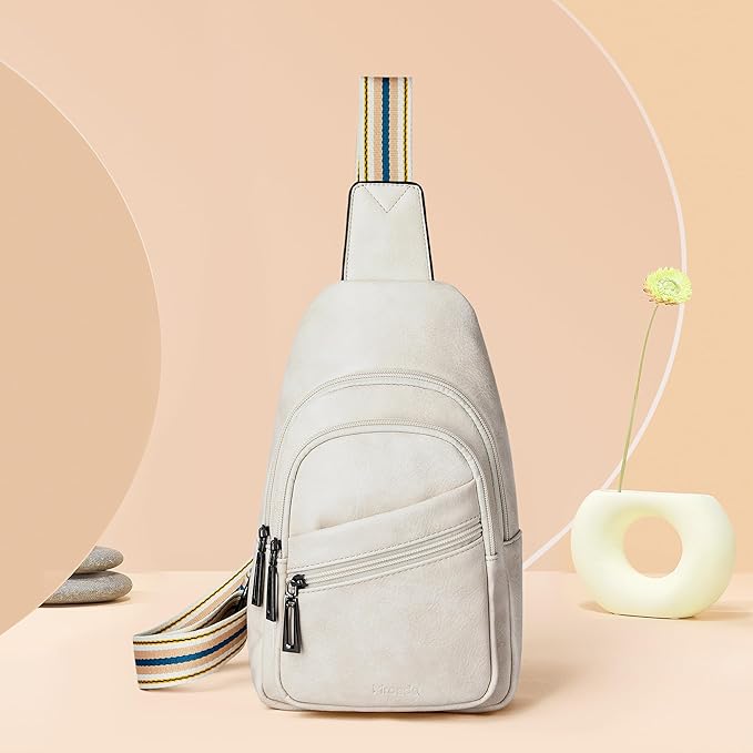 Sling Bag Crossbody Bags for Women Small Cross Body Bag Fanny Packs Chest Sling Purse for Daily Travel Leisure Sport