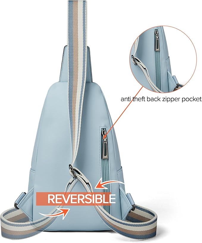 Sling Bag Crossbody Bags for Women Small Cross Body Bag Fanny Packs Chest Sling Purse for Daily Travel Leisure Sport