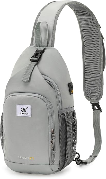 SKYSPER Sling Bag RFID Crossbody Sling Backpack Cross Body Shoulder Bag Travel Hiking Daypack for Women Men