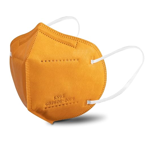 akgk KN95 Face Mask 50 PCS, Breathable Protection Masks, 5-Ply KN95 Masks, Cup Dust Safety Masks