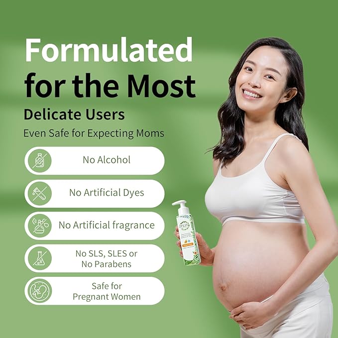 HH Herb&Health Prebiotics Feminine Wash and Deodorant Soothing Spray Set, Moisture Boost pH 3.6 Intimate Cleanser -Peony Rose and Odor Control Refreshing Mist -Cooling Citrus scent, for Sensitive Skin