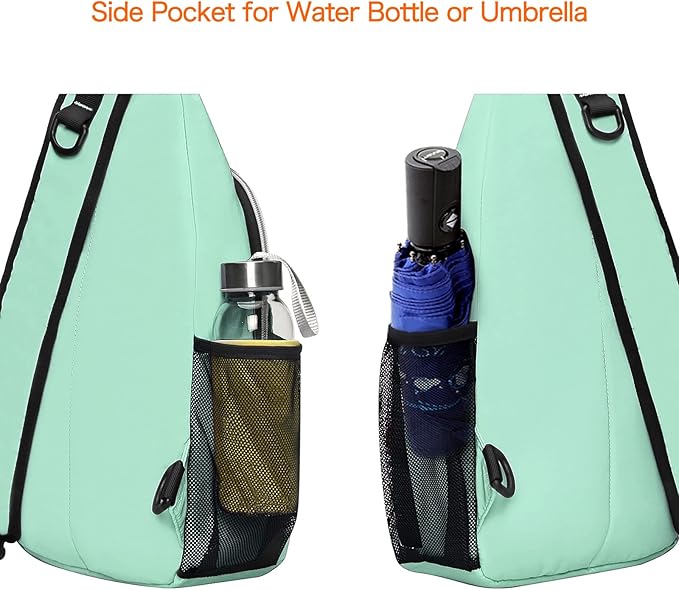 MOSISO Sling Backpack, Multipurpose Crossbody Shoulder Bag Travel Hiking Daypack