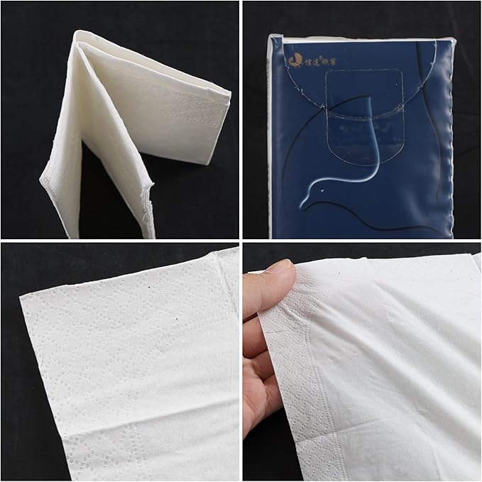 4-Ply Mini Tissues Travel Size, Pocket Size Facial Tissue, 100 Packs