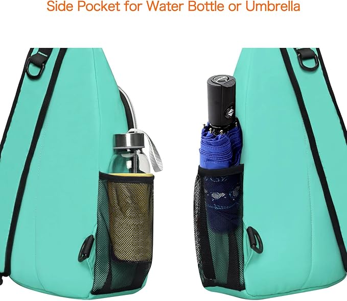 MOSISO Sling Backpack, Multipurpose Crossbody Shoulder Bag Travel Hiking Daypack