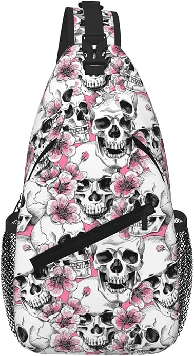 Cross Chest Bag Diagonally for Men Shoulder Bag for Travel Hiking Trendy Sling Bag with Adjustable Shoulder Strap