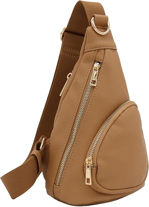 FashionPuzzle Compact Triangle Sling Bag