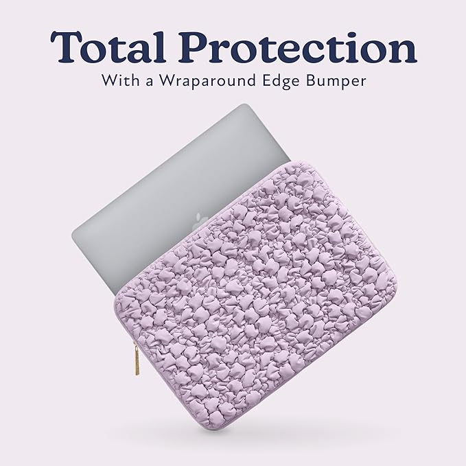 Vandel Puffy Laptop Sleeve Case, 13-14 inch Laptop Sleeve Bag Case 13.3 Inch, Compatible with Mac Air 13, MacBook Pro 13 in, MacBook 14 in, iPad Pro 12.9, HP Dell ASUS