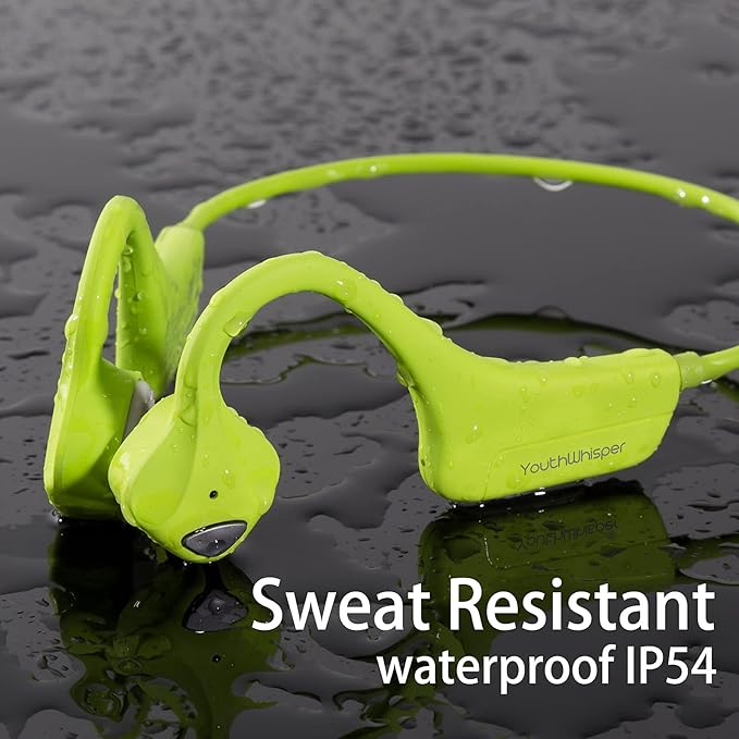 Bone Conduction Headphones Bluetooth Wireless Open Ear Headset Multipoint Connection Waterproof Sports Headphones for Workouts Running Walking Cycling Fitness Fishing Yoga