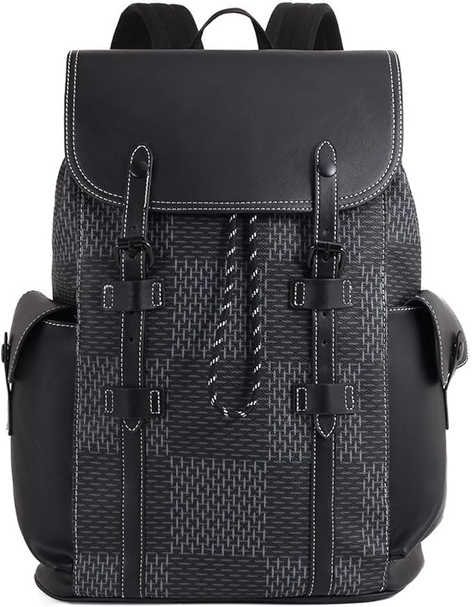 KingTo Laptop Backpack for Men Luxury Anti-Theft Travel Backpack Casual Business Waterproofing Computer Bag (A-Gray)