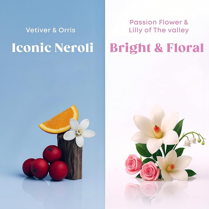 Fitness Deodorant Spray - Men & Women - Aluminum-Free - All Day Odor Protection - Built For Sweat - Air-Powered - Vegan & Plant-Based - Made in USA - Unisex + Femme -3.4oz Travel Size -2 Pack