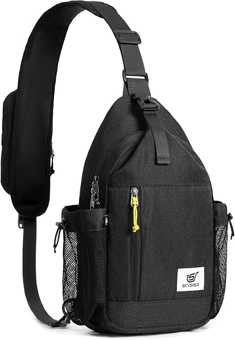 SKYSPER Sling Bag Anti-Theft Crossbody Bag RFID Travel Cross Body Shoulder Sling Backpack