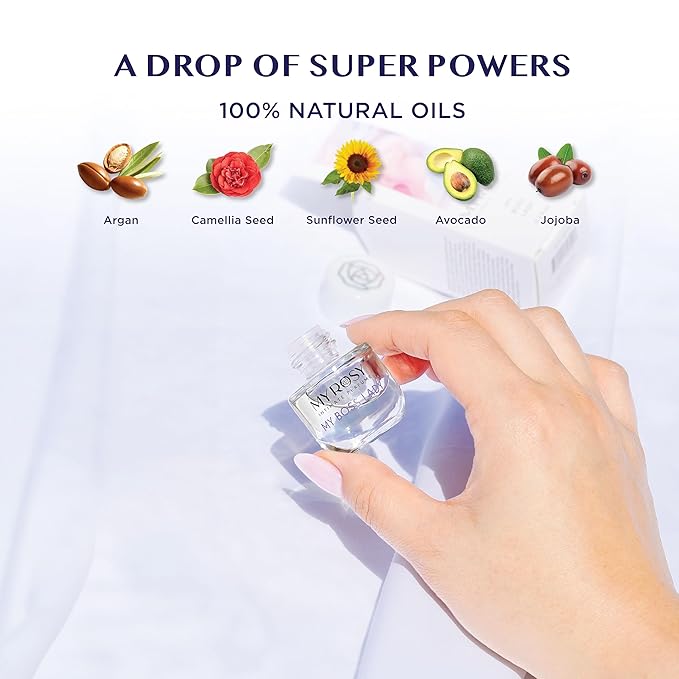 My Rosy Lady Deodorizing Perfume Oil for Women - Dermatologist Approved- Intimate Fragrance- Hypoallergenic, Long Lasting, Alcohol & Paraben-Free, Odor Control, Fragrance Oil for Feminine Area