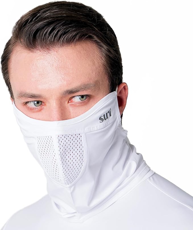 KOREA (Type G) UV Sun Protection Balaclava Half Face Mask - For Golf, Hiking, Running, Cycling & Outdoor Sports