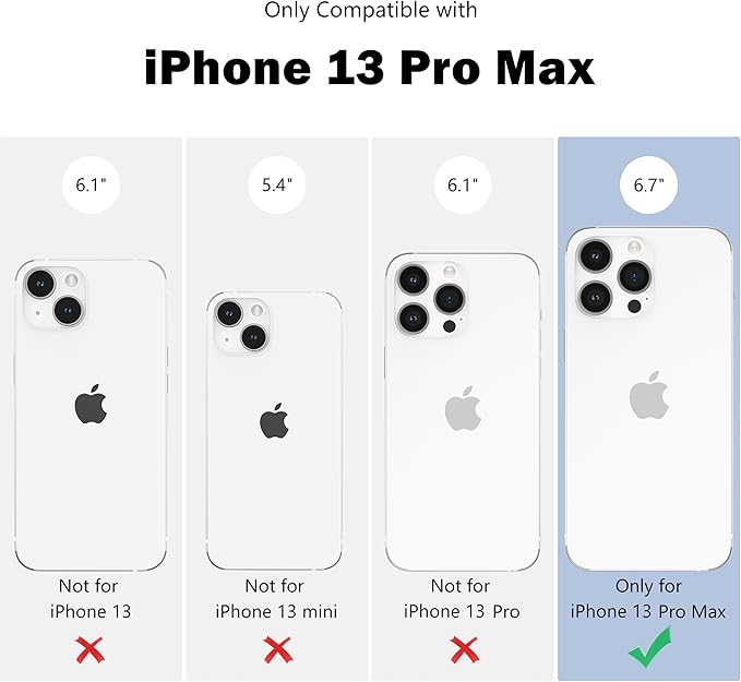 ZTOFERA for iPhone 13 Pro Max Magnetic Case Compatible with Magsafe,Aesthetic Floral Pattern Design Cute for Girl Women,Anti-Drop Protective Hard Phone Cover for iPhone 13 Pro Max-Green Leaf